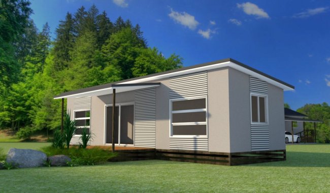 Transportable 2 Bed House Plan